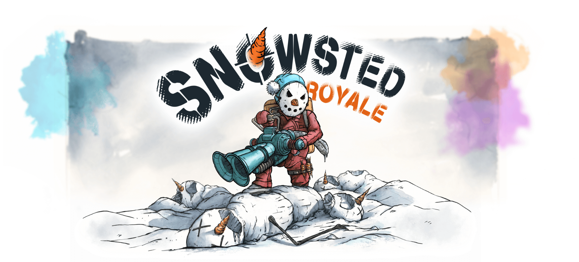Snowsted Royale 2D Shooter Mobile Game
